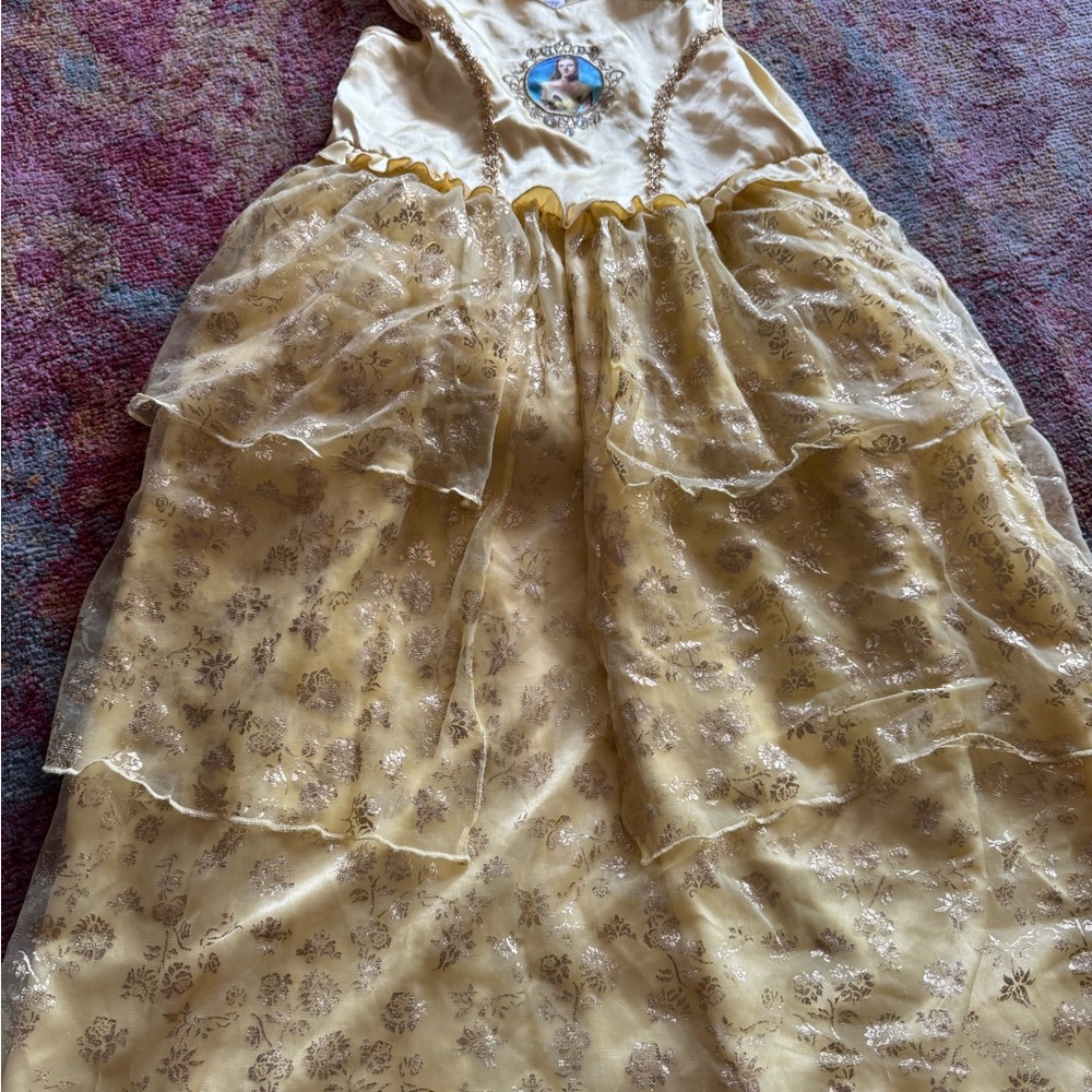Disney Store Golden Yellow Dress